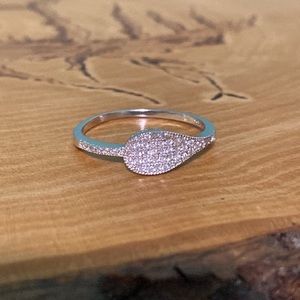 Sterling Silver Cubic Zirconia Ring